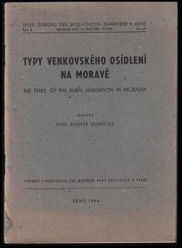 Typy venkovského osídlení na Moravě