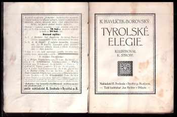 Karel Havlíček Borovský: Tyrolské elegie
