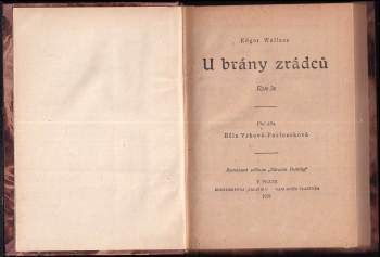 Edgar Wallace: U brány zrádců