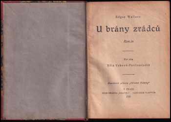 Edgar Wallace: U brány zrádců