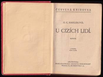 Hedwig Courths-Mahler: U cizích lidí