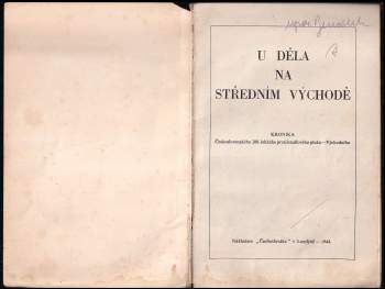 František Gottlieb: U děla na středním východě