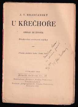 J. V Hradčanský: U Křečhoře