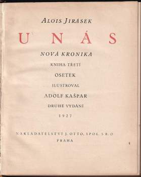 Alois Jirásek: U nás
