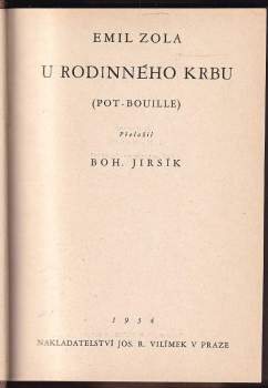 Émile Zola: U rodinného krbu