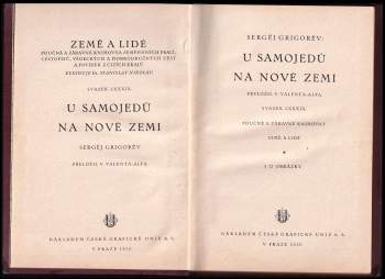 Sergej Timofejevič Grigor‘jev: U Samojedů na Nové Zemi