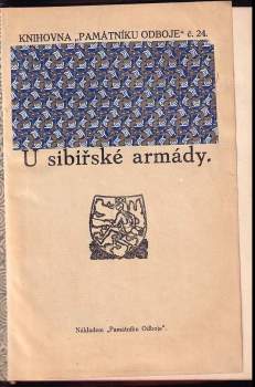 F. V Krejčí: U sibiřské armády