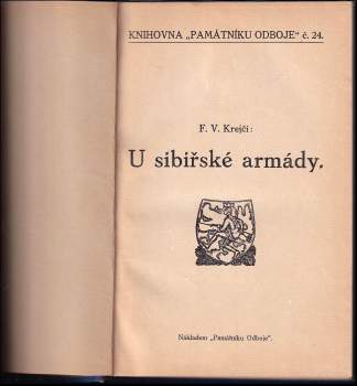 F. V Krejčí: U sibiřské armády