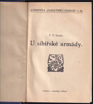 F. V Krejčí: U sibiřské armády