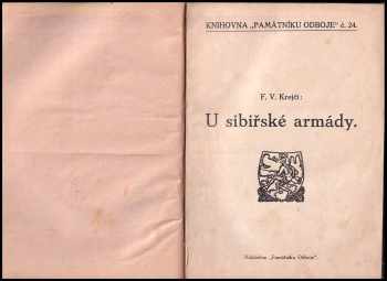 F. V Krejčí: U sibiřské armády