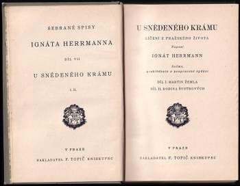 Ignát Herrmann: U snědeného krámu