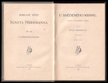 Ignát Herrmann: U snědeného krámu
