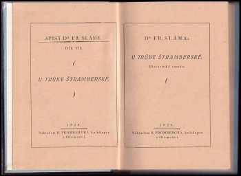 František Sláma: U Trúby štramberské