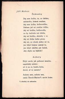 Stanislav Kostka Neumann: U vrbiček
