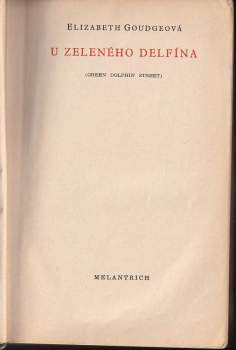 František Hrubín: U zeleného delfína