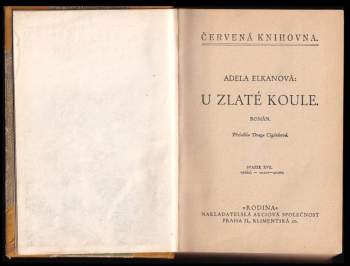 Adele Elkan: U zlaté koule