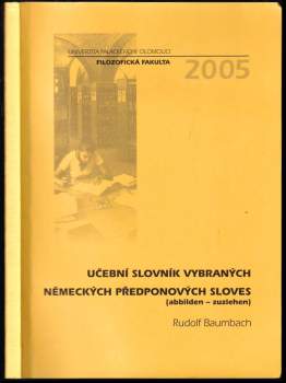 Učební slovník vybraných německých předponových sloves