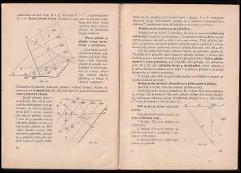 Ferdinand Veselý: Učební texty pro deskriptivní geometrii