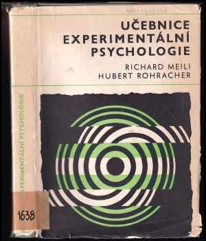 Richard Meili: Učebnice experimentální psychologie