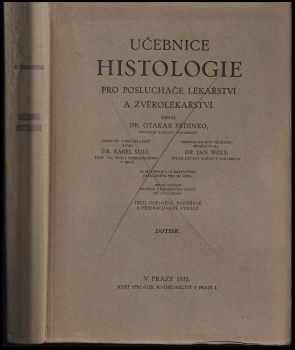 Učebnice histologie pro posluchače lékařství a zvěrolékařství