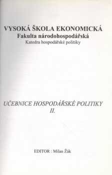 Hospodářská politika II