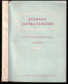 Josef Václav Bečka: Učebnice jazyka českého