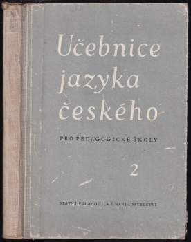 Učebnice jazyka českého pro pedagogické školy