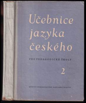 Učebnice jazyka českého pro pedagogické školy