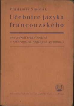 Učebnice jazyka francouzského pro pátou třídu reálek a reformních reálných gymnasií