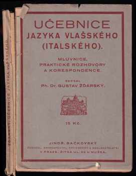 Gustav Žďárský: Učebnice jazyka vlašského (italského)