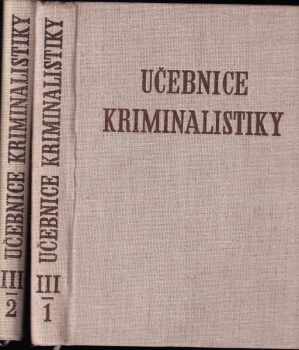 Učebnice kriminalistiky