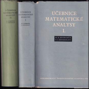 Učebnice matematické analysy