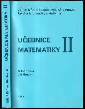 Učebnice matematiky II