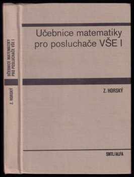 Učebnice matematiky pro posluchače VŠ