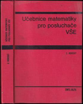 Učebnice matematiky pro posluchače VŠE