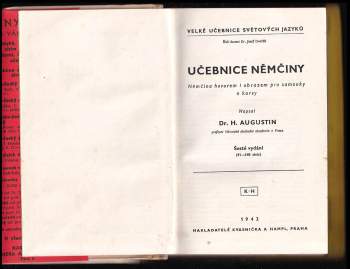 Hans Augustin: Učebnice němčiny