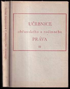 Učebnice občanského a rodinného práva
