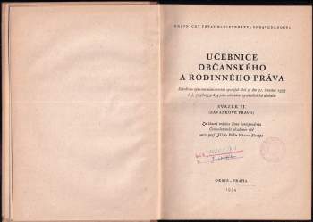 Viktor Knapp: Učebnice občanského a rodinného práva