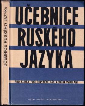 Učebnice ruského jazyka pro kursy pro doplnění základního vzdělání