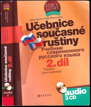 Učebnice současné ruštiny : 2. díl : vhodné i pro samouky - Učebnik sovremenovo ruskovo jazyka - Julija Mamonova, Adam Janek, Julia Mamonova (2011, Computer Press) - ID: 813973