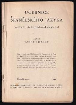 Učebnice španělského jazyka