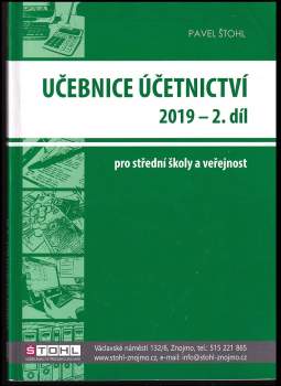 Učebnice účetnictví 2019