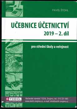 Pavel Štohl: Učebnice účetnictví 2019