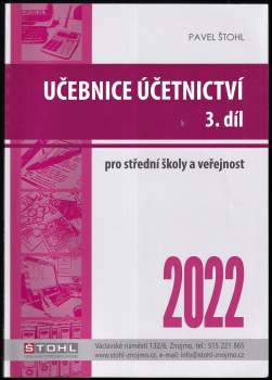 Učebnice účetnictví 2022