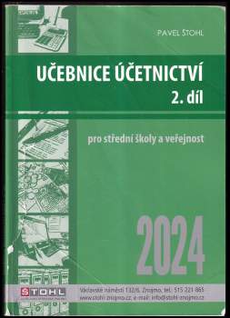 Učebnice účetnictví 2024