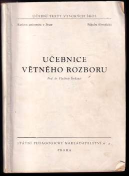 Učebnice větného rozboru