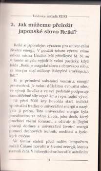 Jarmila Riegerová: Učebnice základů reiki