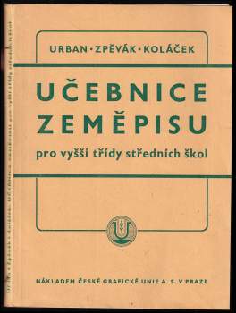 Učebnice zeměpisu pro vyšší třídy středních škol