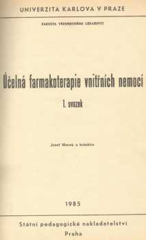 Účelná farmakoterapie vnitřních nemocí