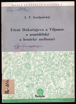 Učení Dokučajeva a Viljamse o zemědělské a lesnické melioraci